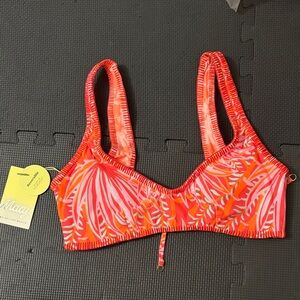 Maaji | Coral Foliage Sunquest Classic Bralette Bikini Top